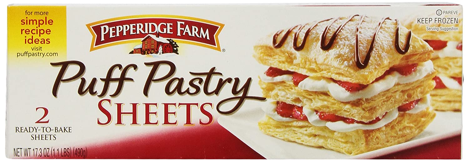 Pastel de Nata Tools Pepperidge Farm, Puff Pastry Sheets, 17.3 oz (Frozen)