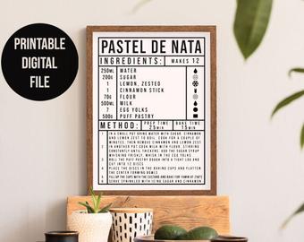 Gifts For Pastel De Nata Lovers | Traveling Through Food Pasteis De Nata Recipe